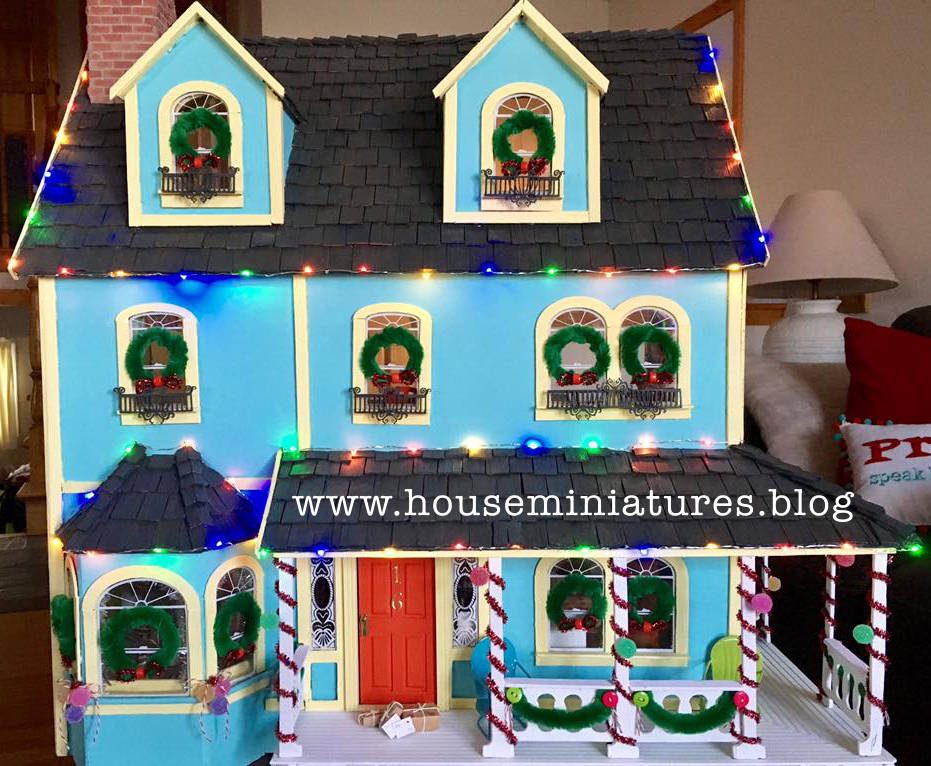 1978 ASSEMBLE-BY-NUMBER 8 ROOM DREAM DOLL HOUSE KIT – HOUSE MINIATURES